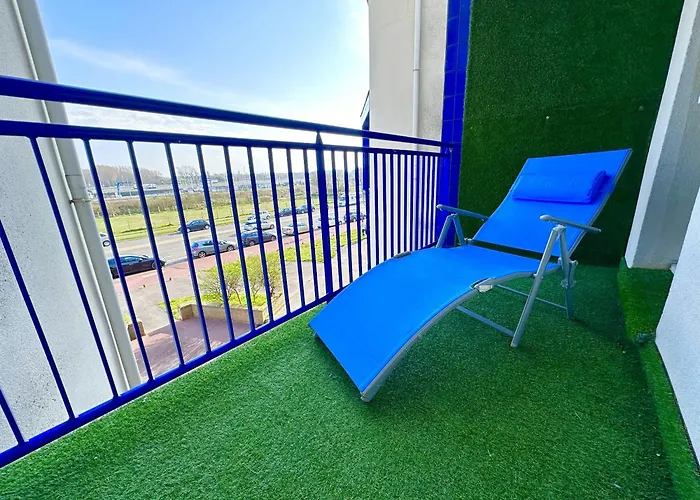 Appartement Luxe Vue Sur Mer Calais Plage